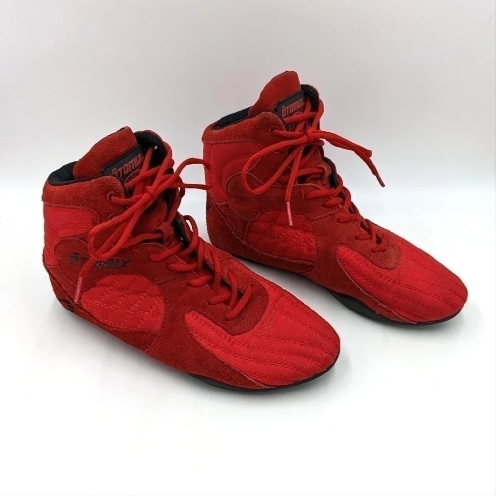 Otomix Stingray Red Weight Lifting Athletic Lightweight Shoe 7 Men 8.5 Women